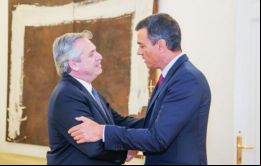 La reunión con Sánchez, tendrá lugar a las 13 en el Palacio de la Moncloa, para pasar, posteriormente, a un almuerzo de ambas comitivas previsto para las 14. (foto File)