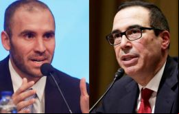  El ministro de Economía argentino, Martín Guzmán, se reunirá este sábado con el secretario del Tesoro estadounidense, Steven Mnuchin, en Riad (Foto Perfil)