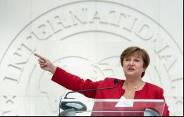Al participar en Riad de una reunión de ministros de Economía de los países  del G20, Georgieva dijo que “la recuperación proyectada es frágil” 