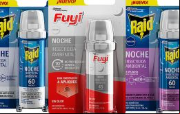 Son Fuyi (RNPUD número 0250558)”; Fuyi sin olor (RNPUD número 0250559)”; Raid (RNPUD número 0250568)” y Raid sin olor (RNPUD número 0250570)”