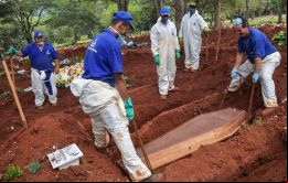 El estado de San Pablo lidera con 4.866 casos y 304 muertos la penosa lista de víctimas de la pandemia.
