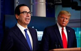 El Congreso se ha unido, comprendiendo la importancia de esto, celebró en una conferencia de prensa el secretario del Tesoro, Steven Mnuchin