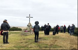 Goose Green, uno de los asentamientos más poblados de las Falklands. En 1982 contaba con al menos 120 civiles (Foto FIG)