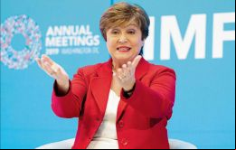“Una suspensión del servicio proporcionaría tiempo para una reestructuración caso por caso en países donde la sostenibilidad de la deuda necesita ser restaurada”, dijo la directora gerente del FMI<br />
<br />
<br />
<br />

