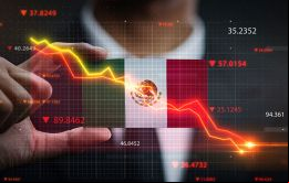 México, fuertemente influenciado por sus lazos con Estados Unidos, verá a su economía contraerse en un 10,5% este año, dijo el FMI