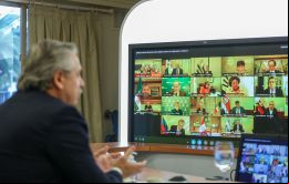 Fernández participó de una conferencia con líderes latinoamericanos y caribeños, en forma virtual y convocada por el gobierno español