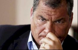 Rafael Correa fue condenado a ocho años en prisión por cobros indebidos a contratistas para financiar campañas electorales de su grupo entre 2012 y 2016. 