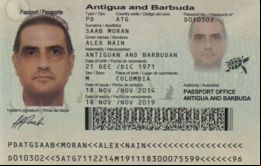 El supuesto financista de Maduro, el colombiano Alex Saab tiene documentos de Colombia, Venezuela y británico