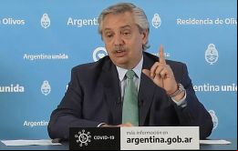  ”Yo no me obsesioné con la cuarentena, me obsesioné con la salud de los argentinos”, indicó el mandatario Fernández