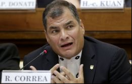 ”El binomio de la Revolución Ciudadana para las elecciones presidenciales del 2021 en Ecuador tendrá a Andrés Arauz como (candidato a) presidente y a Mashi Rafael (Correa) como vicepresidente”
