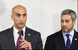 El ministro de Salud Julio Mazzoleni conversó con el presidente Mario Abdo sobre la necesidad de ajustar medidas de la cuarentena Inteligente