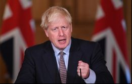 Johnson, con una mayoría de 80 escaños en la Cámara de los Comunes, ganó la segunda lectura del proyecto de ley de mercado interno por 340 votos contra 263.
