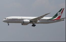 La rifa simboliza la venta del Boeing-787 Dreamliner utilizado por Enrique Peña, que el actual Gobierno ha presentado como un emblema del exceso y la corrupción