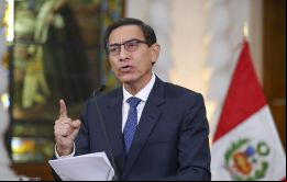 “No me corro, no lo he hecho antes y no lo voy a hacer ahora. Estoy aquí, con la frente en alto y con mi conciencia tranquila”, afirmó el mandatario Vizcarra