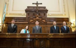 El Senado convocó a los jueces para evaluar si les otorgaba su acuerdo pero los magistrados no se presentaron y la Cámara Alta definió suspender sus traslados