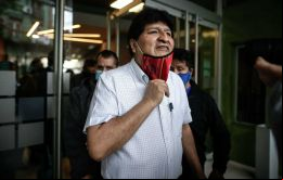 Los fiscales bolivianos en diciembre del año pasado emitieron la orden de arresto por las acusaciones de sedición y terrorismo