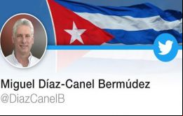 Creemos en la posibilidad de una relación bilateral constructiva y respetuosa de las diferencias, publicó Díaz-Canel en su cuenta de Twitter