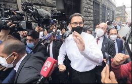 ¡Qué decepción!, escribió el ex presidente Vizcarra destituido por el Congreso el 9 de noviembre por incapacidad moral permanente