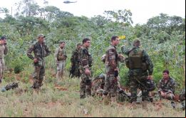 El enfrentamiento se produjo el viernes en Cerro Guazú, a unos 50 kilómetros de la ciudad Pedro Juan Caballero, fronteriza con Brasil, según fuentes oficiales