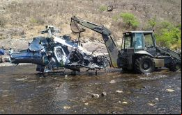 La aeronave cayó en Salta, cuando era comandada por Brito, que viajaba junto al piloto, como acompañante, y ambos fallecieron como consecuencia del impacto.