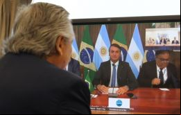 “Es un día muy importante para Argentina y Brasil y todo el continente, porque por primera vez empezó a pensarse en la integración del continente”, dijo Fernández 