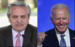 Biden manifestó al presidente argentino que “el continente tiene un gran potencial, con una democracia sólida, y tenemos una amplia agenda para trabajar desde Canadá hasta la Argentina”