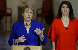 En la carta titulada Nunca más sin nosotras, Bachelet describió a Paula Narváez como la continuadora natural de su legado.