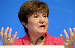 Kristalina Georgieva dijo que la producción económica mundial podría expandirse en un 0,7% durante los próximos 15 años