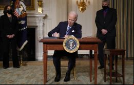  Biden anunció que EE.UU. organizará una cumbre sobre clima el próximo 22 de abril, el Día de la Tierra y del quinto aniversario de la firma del Acuerdo de París