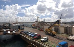 La cantera en producción de las Islas genera entre 60,000 y 120,000 toneladas de piedra al año 