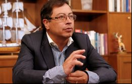 La actriz colombiana Margarita Rosa de Francisco fue la encargada de leer el “Manifiesto 55/86”, de los partidos que conforman el Pacto Histórico