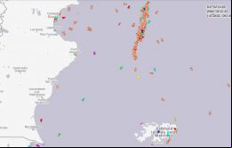 Las capturas del calamar Illex el año pasado alcanzaron las 62,700 toneladas, las segunda captura más alta en los últimos cinco años