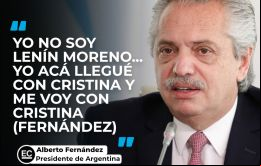 Quito “rechazó enfáticamente las expresiones del presidente Alberto Fernández, las cuales considera una inaceptable intervención en los asuntos internos de otro Estado”
