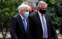 Los presidentes Sebastián Piñera y Alberto Fernández acordaron en enero impulsar el Ferrocarril Trasandino del Sur.