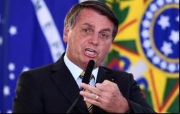 Si sigue cerrando todo, no sabemos dónde terminará nuestro Brasil, dijo Bolsonaro.