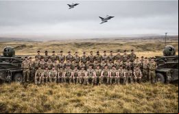 El gobierno británico advirtió que se lanzarían misiles Rapier durante los ejercicios militares como todos los años (Foto: BFSAI)