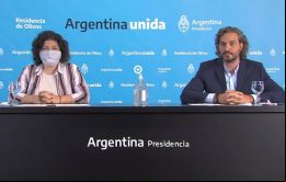 Cafiero y Vizzotti se reunirán con expertos el lunes para discutir restricciones adicionales contra el covid-19.