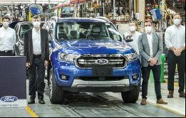 La camioneta Ford Ranger se exporta a otros países de América Latina