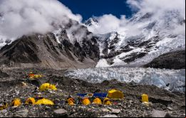 El Everest es un área aislada, por lo que no hay riesgo de coronavirus, dijo Tamang. Foto: Frank Bienewald/Getty Images