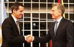 Con Macri, Argentina había reconocido a Juan Guaidó como presidente interino de Venezuela