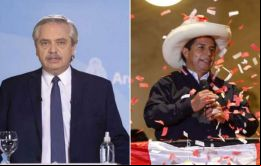 Fernández, Ortega, Lula y Arce han felicitado al presidente electo Castillo