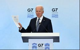 “La cumbre del G-7 fue una reunión extraordinariamente colaborativa y productiva ”, dijo Biden