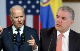 Biden cerró heridas del apoyo de Duque a Trump, pero también habló a favor de los derechos de los manifestantes pacíficos.
