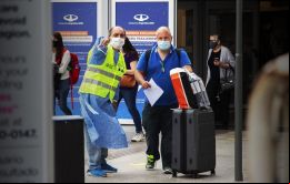 Los vuelos de pasajeros de Reino Unido, Chile, Brasil, India y países africanos continúan suspendidos.