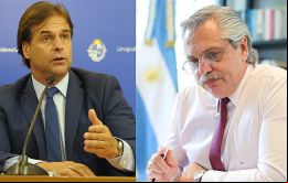 68% fueron los votos positivos del uruguayo Lacalle y los negativos del argentino Fernández