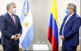 Duque señaló que ambos países atraviesan el mejor momento del comercio bilateral