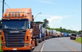 Hora de recuperar el tiempo perdido, dijeron los agroexportadores que dependen de los camiones para enviar sus mercancías al extranjero.