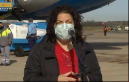 No hay zonas urbanas bajo alarma epidemiológica, dijo Vizzotti después de esquivar la cuarentena tras un viaje a Moscú.