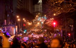 Los grupos se expresaron a favor de la identidad de género neutral para personas nin-binarias, entre otras demandas.