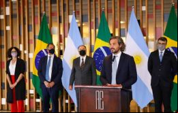 El viaje de Cafiero a Brasilia significó un importante avance en los lazos multinacionales